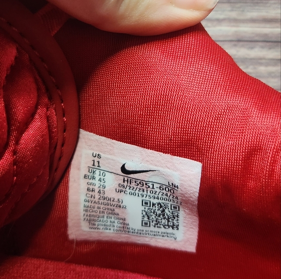 Nike LeBron XXI Red Basketball Shoes main image 5